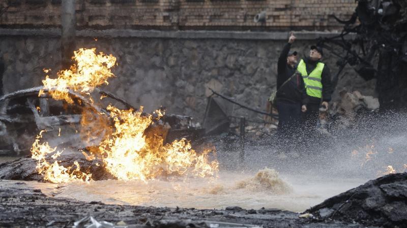 A moszkvai védelmi minisztérium beszámolt arról, hogy támadás érte az SZBU kijevi központját.