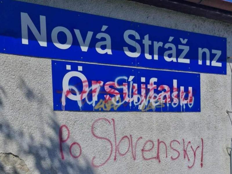 Újabb provokáció? Megváltoztatták a magyar feliratot Örsújfalu vasútállomásán | ma7.sk