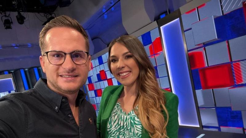 A Hír TV műsorvezetőjét súlyosan megfenyegették Magyar Péter támogatói.